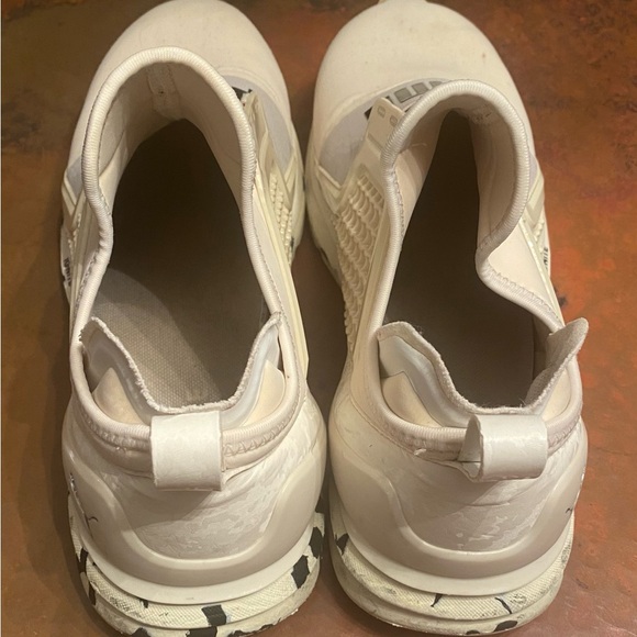 Puma Ignite Off White Sneakers Slip-On Knit Upper - Picture 5 of 5